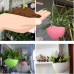 Unique Bargains Plastic Hanging Chain Plant Planter Basket Home Office Garden Decor Flower Pot   